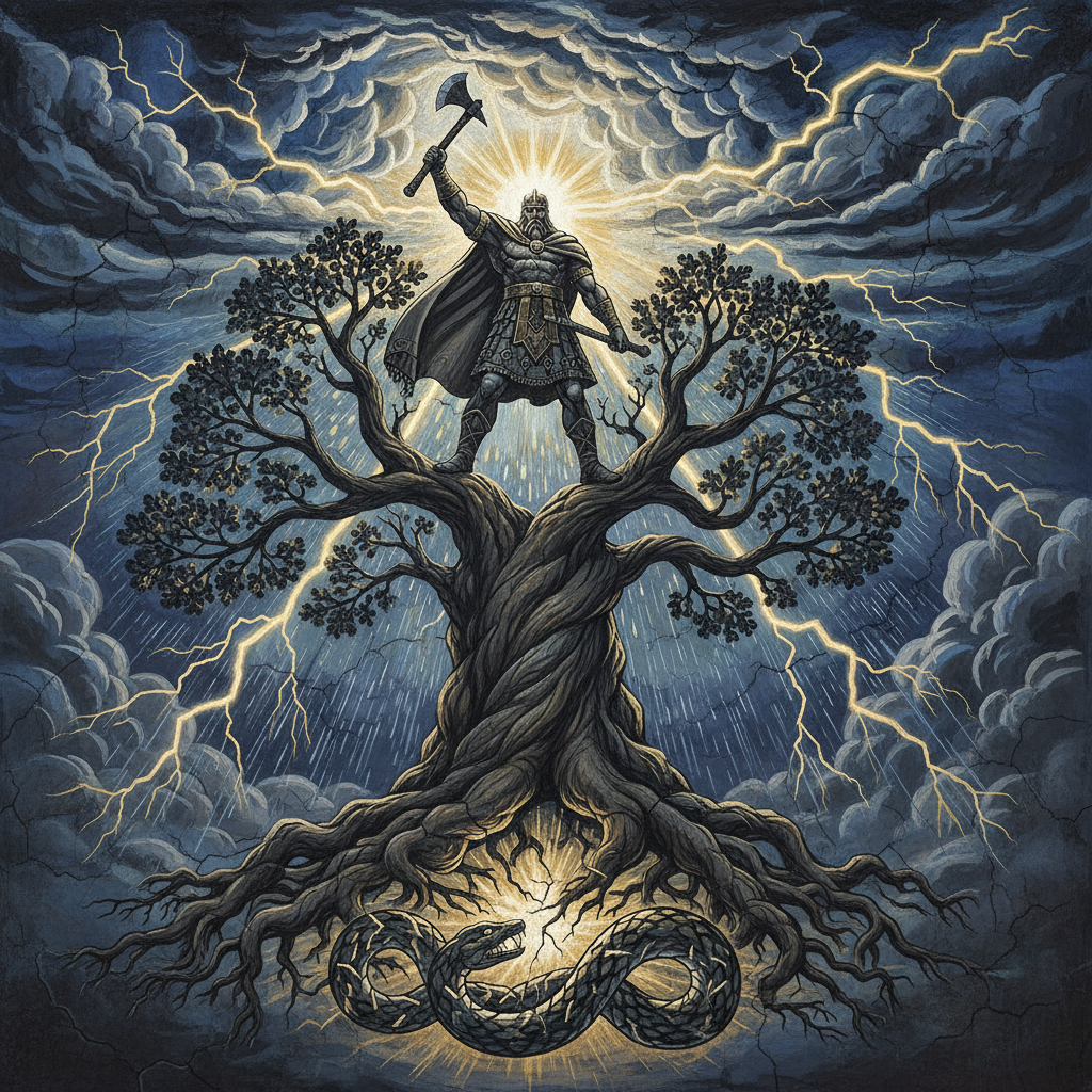 The Thunder-Forge: Veles Ensnared by Perun