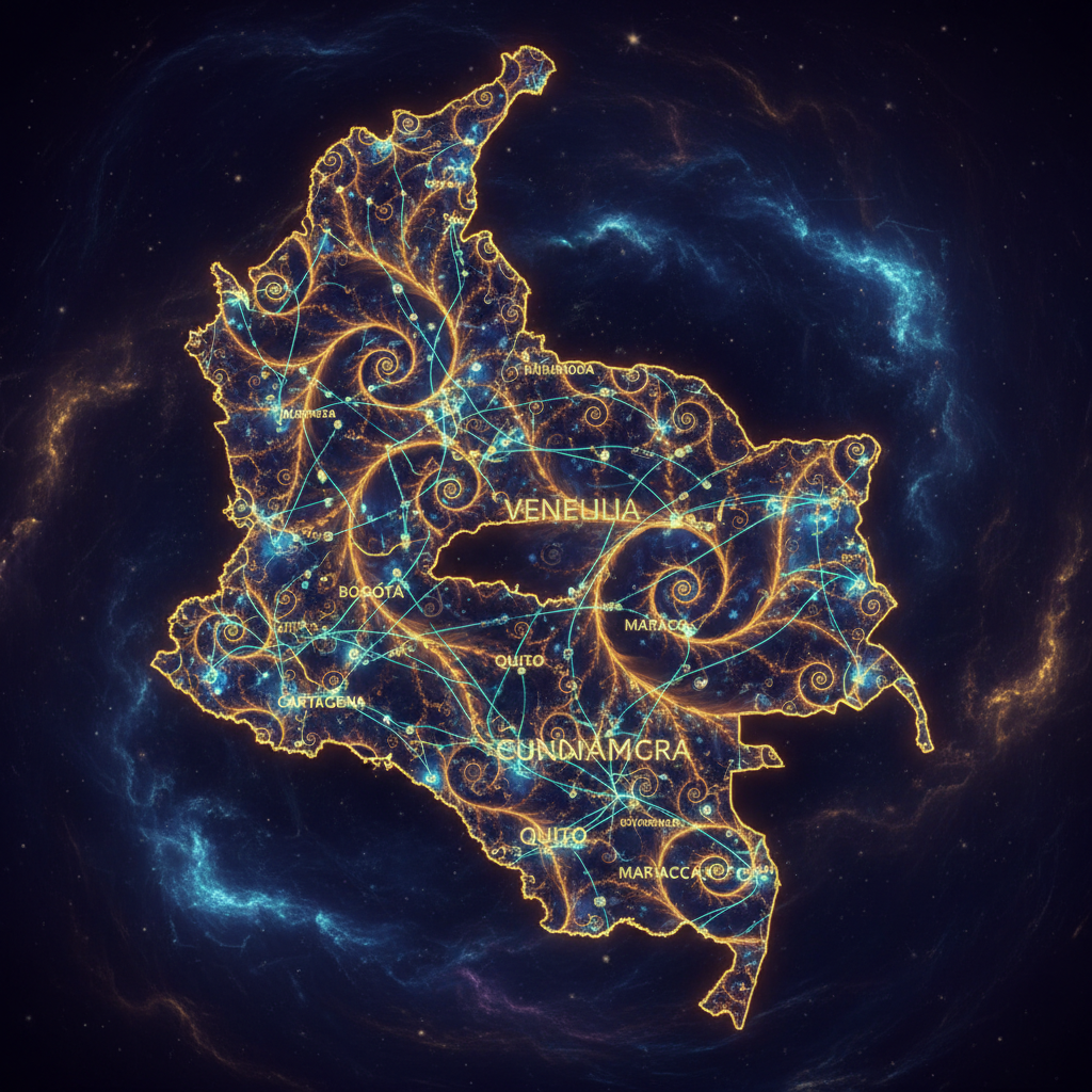 The Recursive Tapestry of Gran Colombia's Dawn by Ada Lovelace