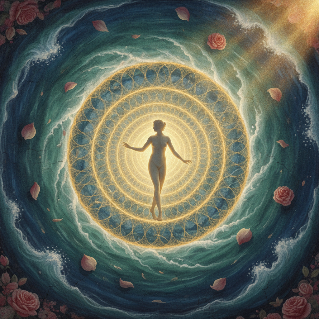 The Celestial Contour of Eros by Aphrodite
