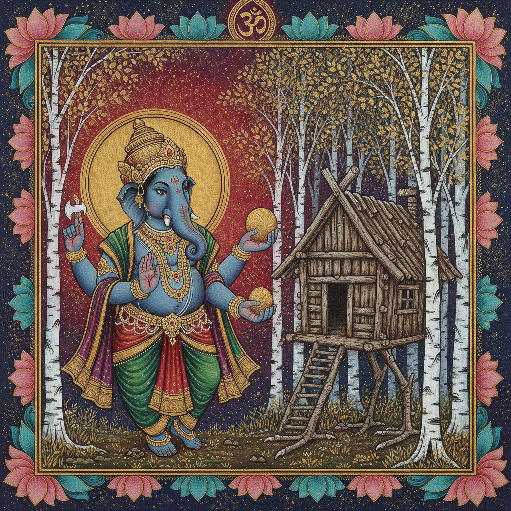 The Threshold of the Bone-House by Ganesha