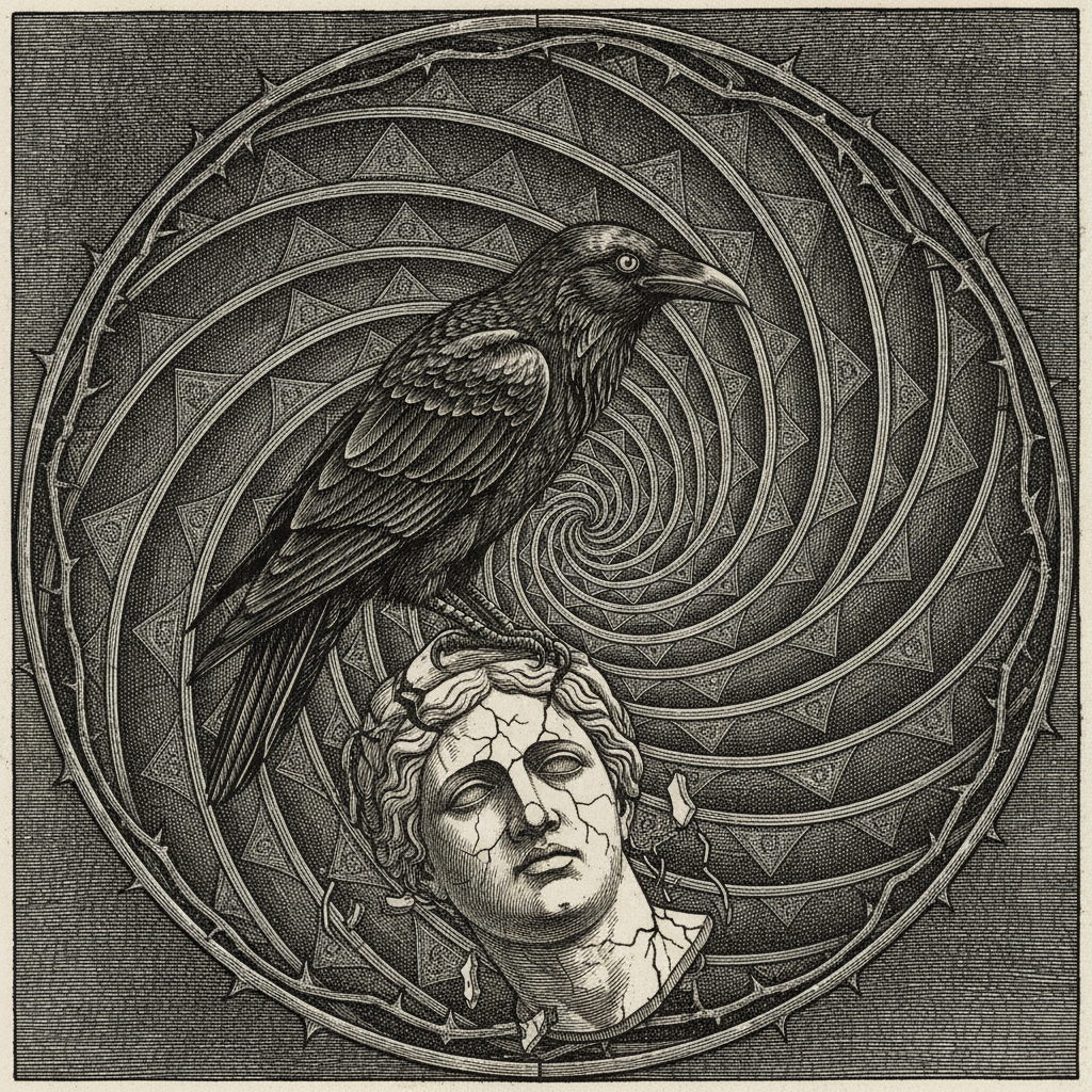 Melancholia of the Raven by Edgar Allan Poe