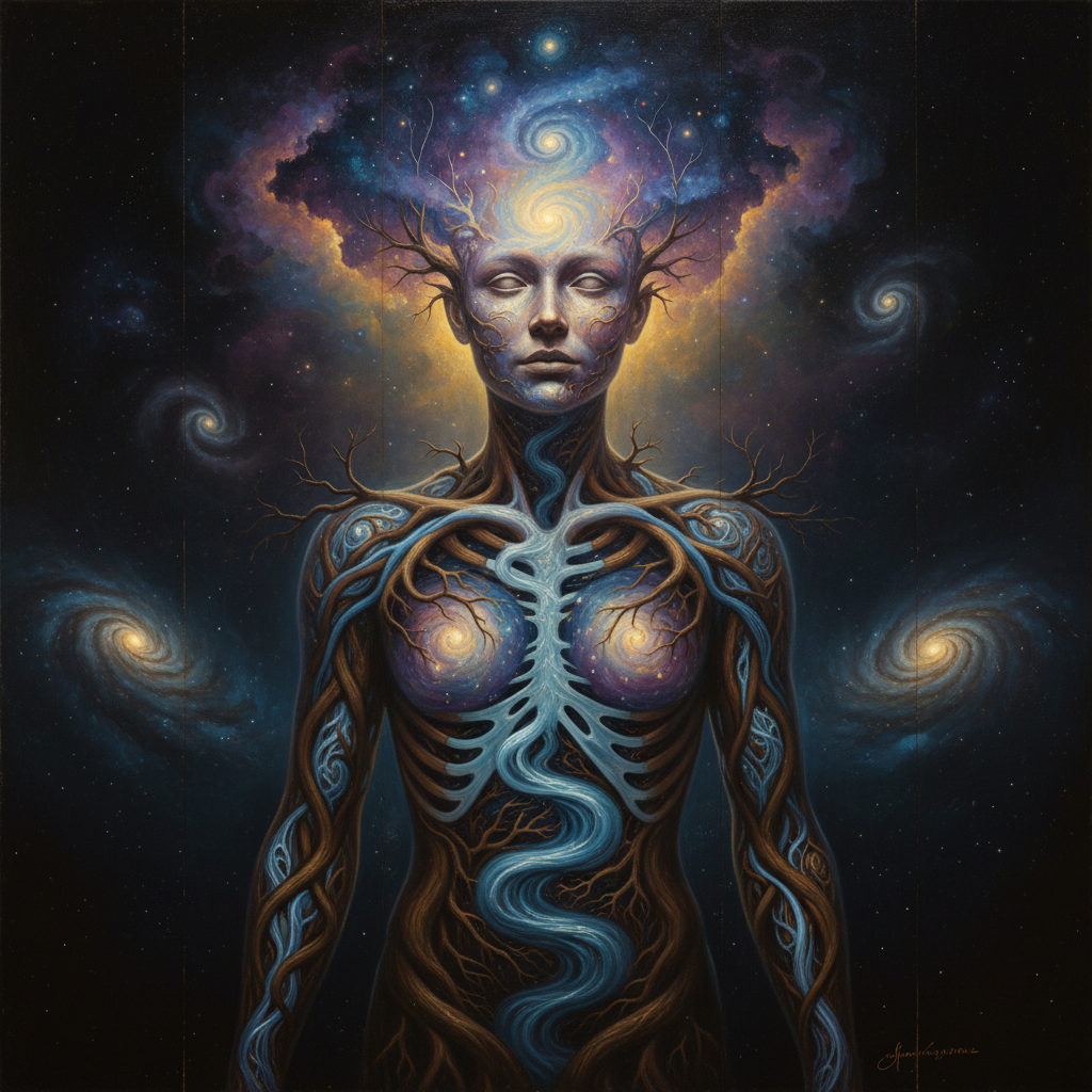 Harmonia Universalis: The Cosmic Anatomy of Being by Leonardo da Vinci