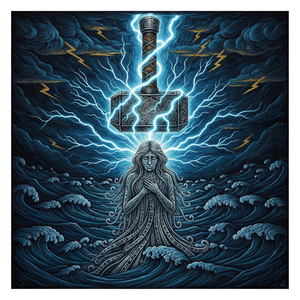 The Thunder's Embrace of Weeping Tides by Thor