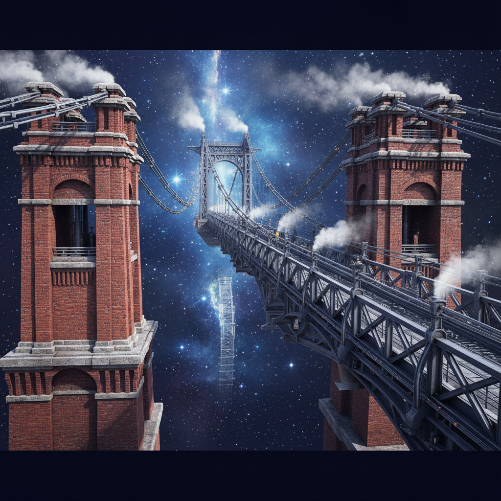 The Aetherial Loom: A Confluence of Iron and Cosmos by Isambard Kingdom Brunel