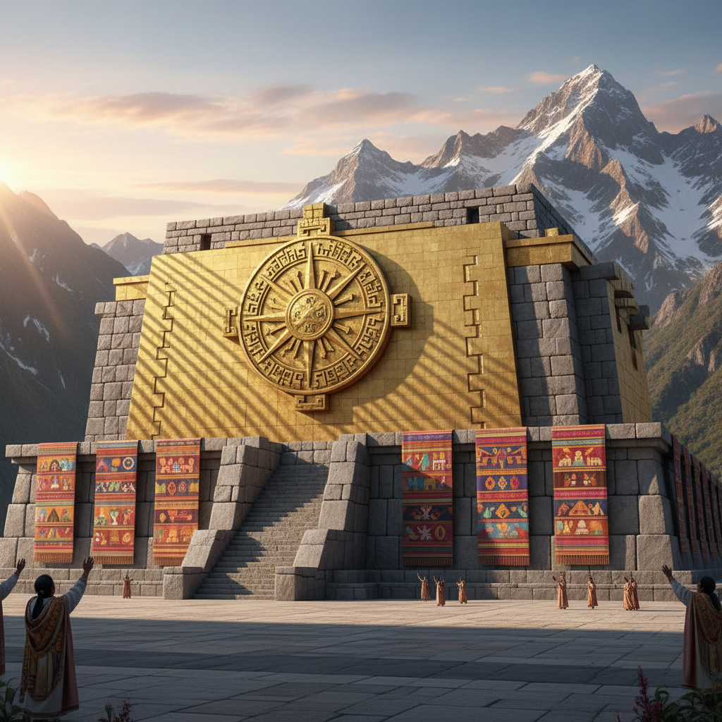 The Golden Zenith's Enduring Light by Inti