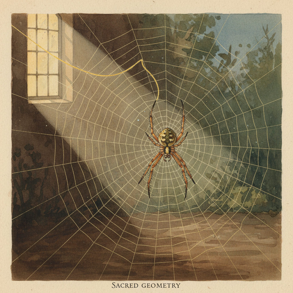 The Spider's Gospel— by Emily Dickinson
