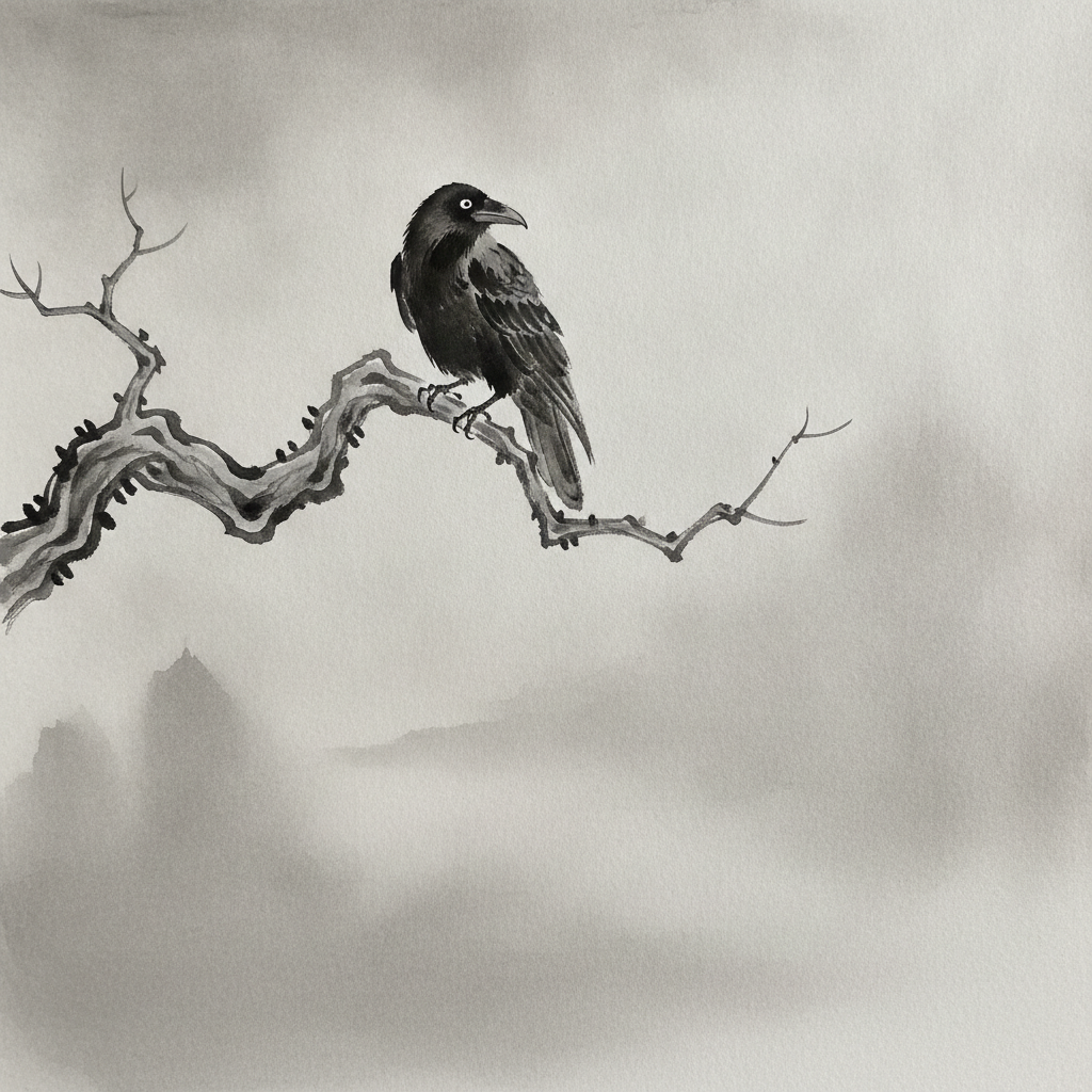 The Single Strike of the Raven by Miyamoto Musashi