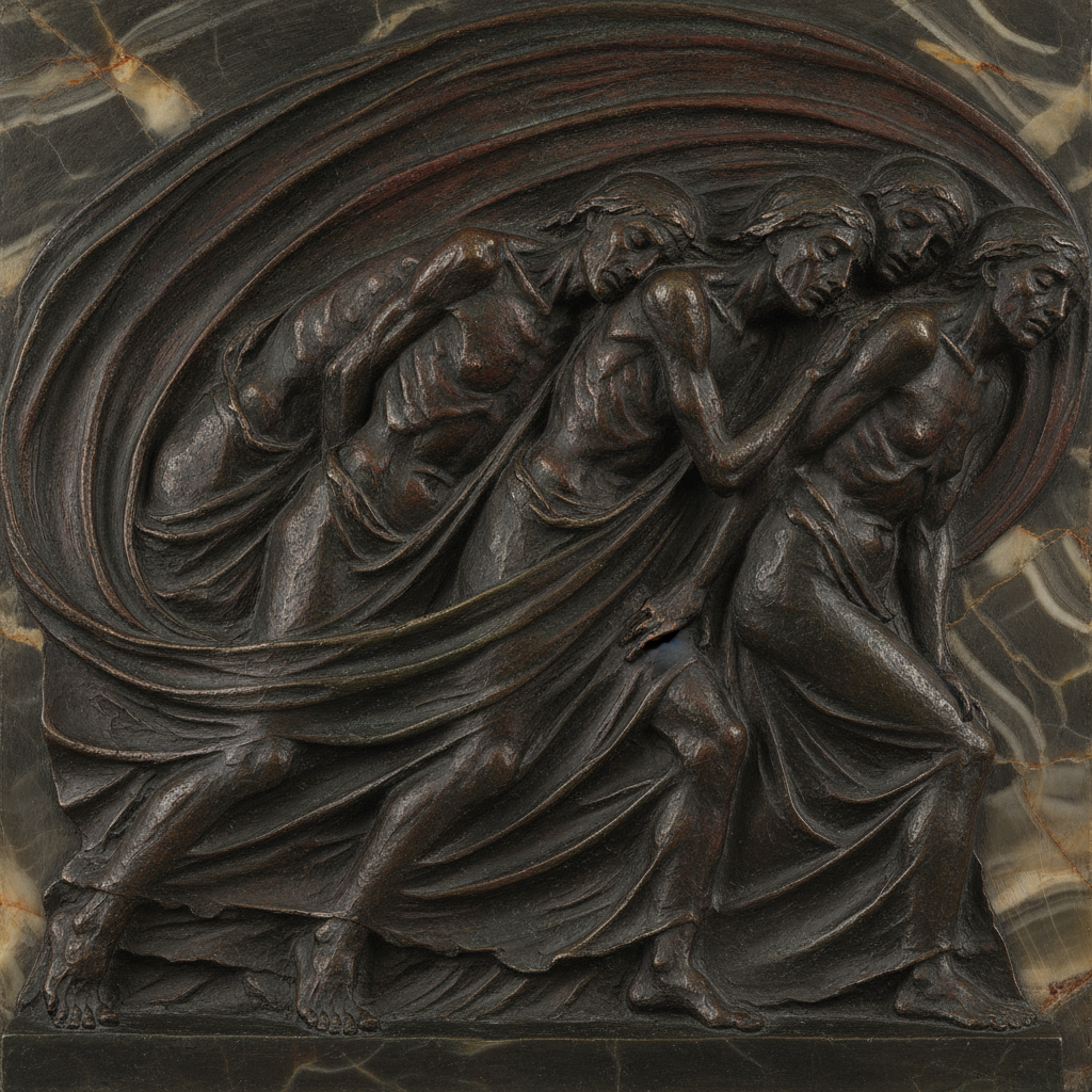 The Weight of the Gleaners by Camille Claudel