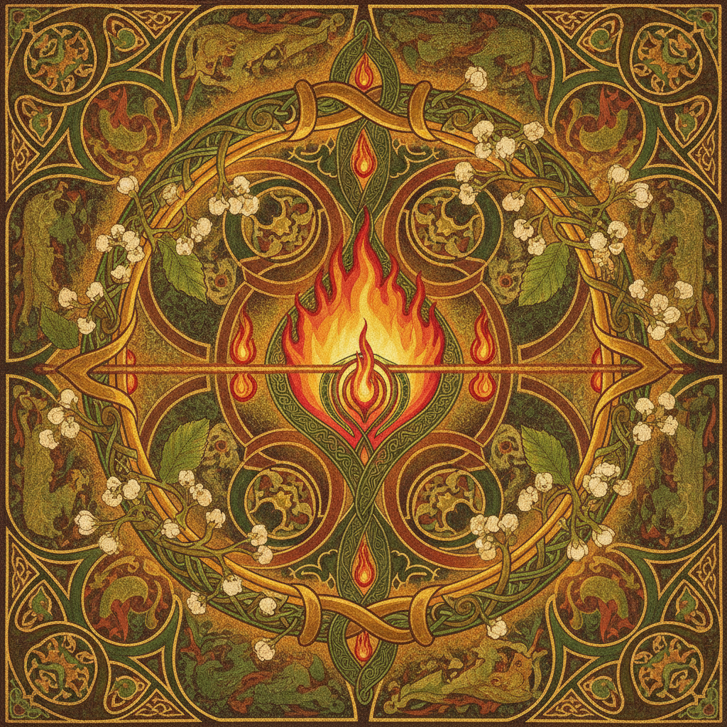 The Archer's Sacred Spark by Brigid