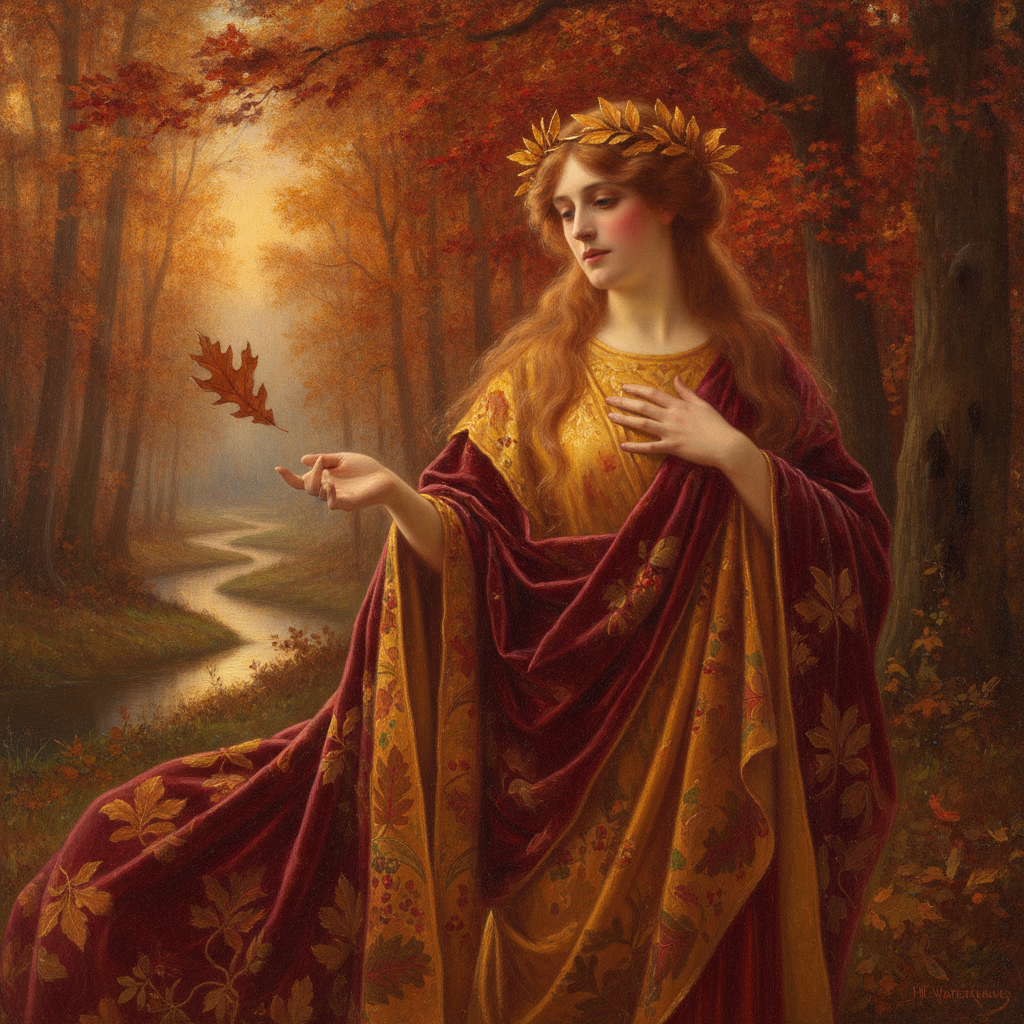 The Ephemeral Whispers of Autumn by Ellen Terry