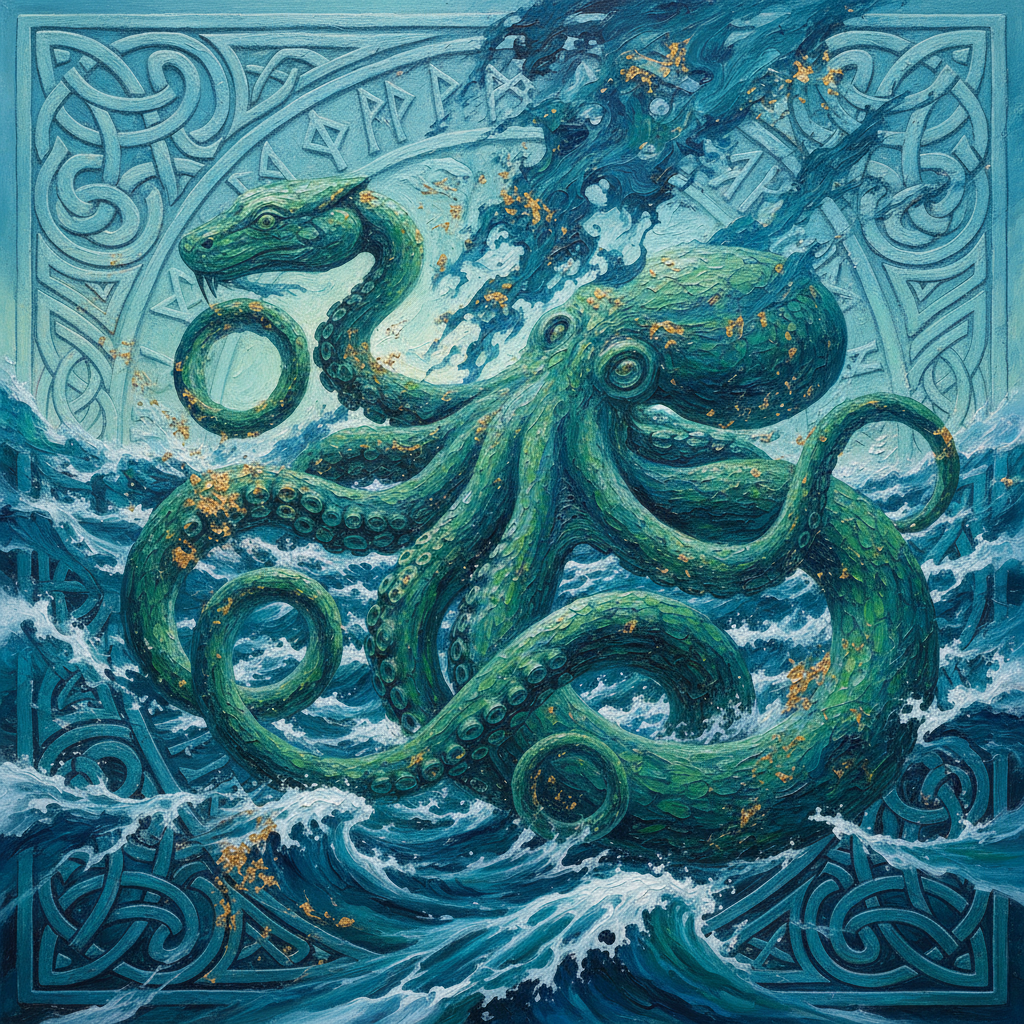 The Trident's Tremor in Serpent's Blood by Loki