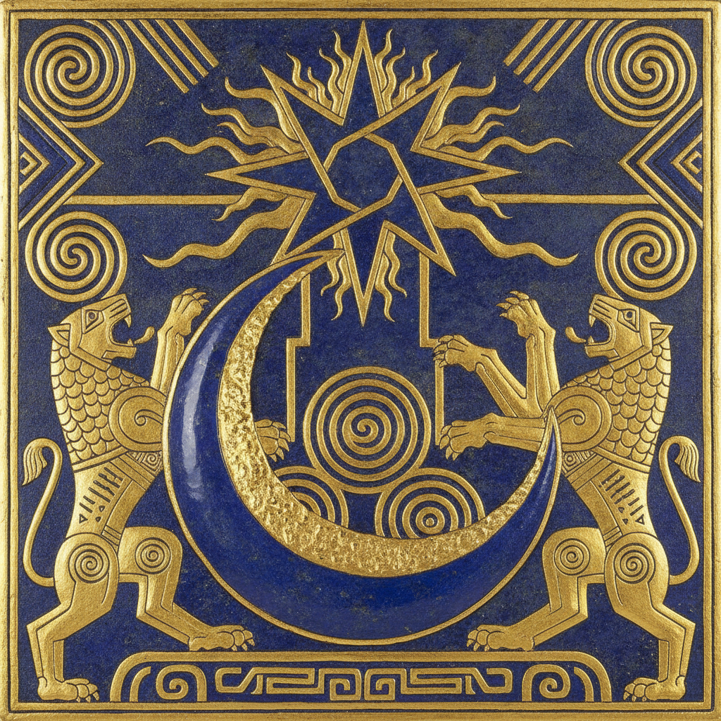 Crown of the Lion and Crescent by Ishtar
