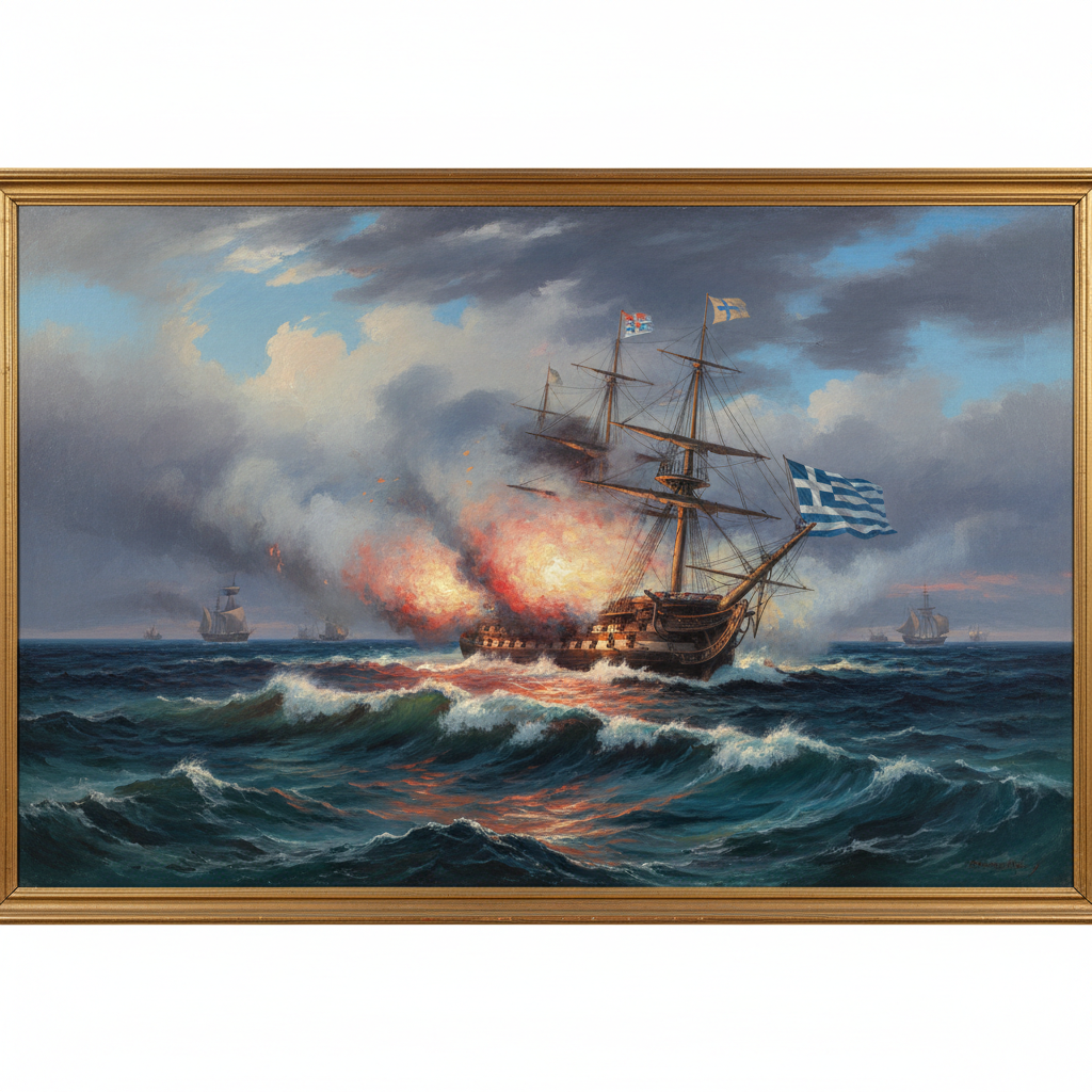 A Broadside for Freedom: The Agamemnon's Fury by Laskarina Bouboulina