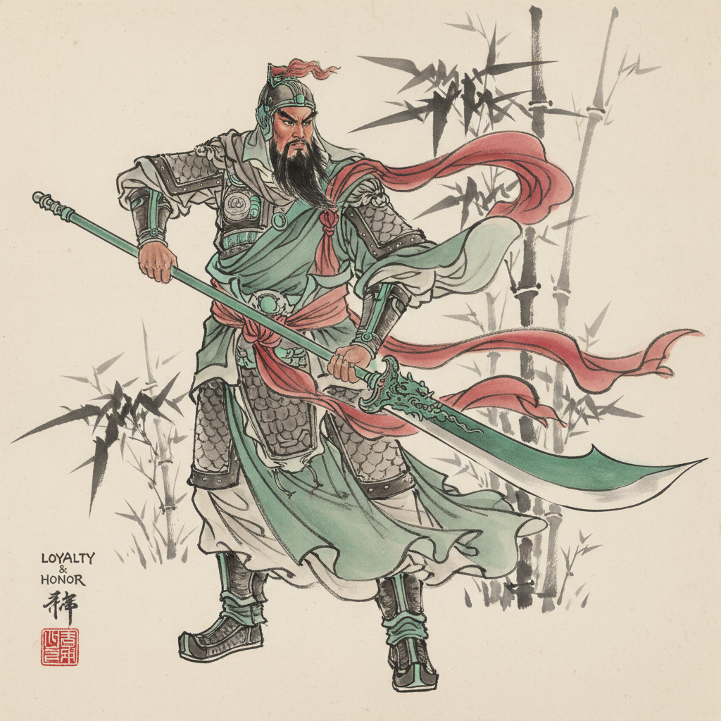 The Virtue of Unbroken Qi by Guan Yu
