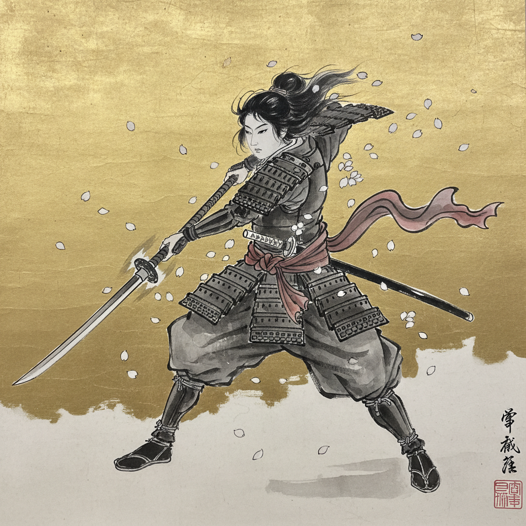 Crimson Resolve by Tomoe Gozen