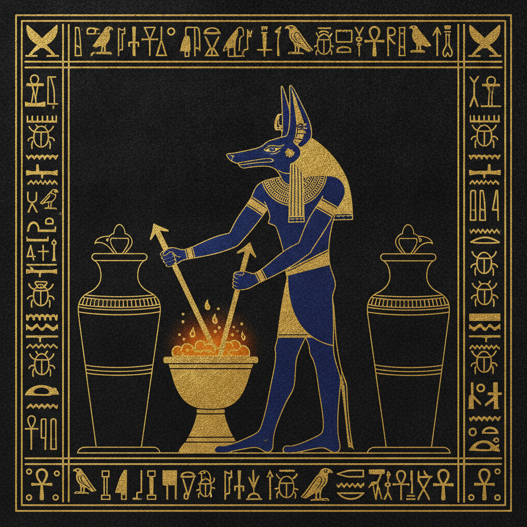 The Feather and the Mortar by Anubis