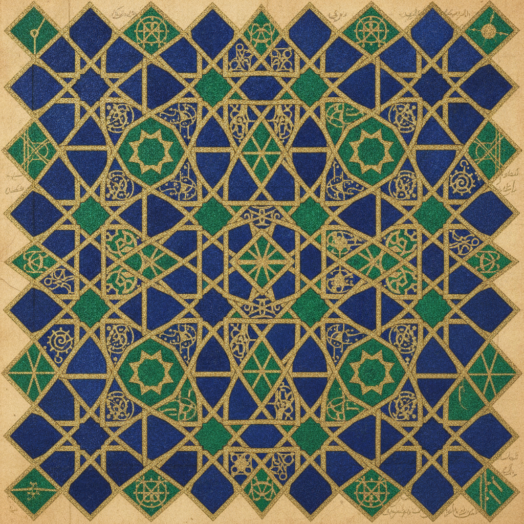 The Golden Ratio of the Infinite Lattice by Al-Khwarizmi