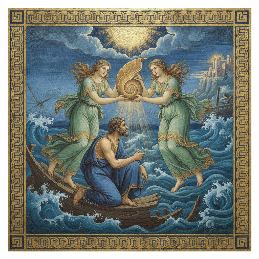 The Merchant of Cythera's Solitude by Aphrodite