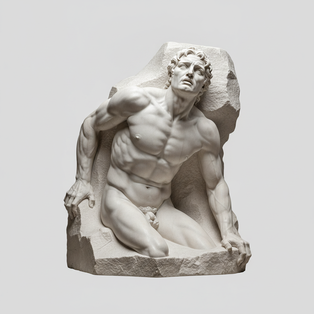 The Liberation of Prometheus by Michelangelo