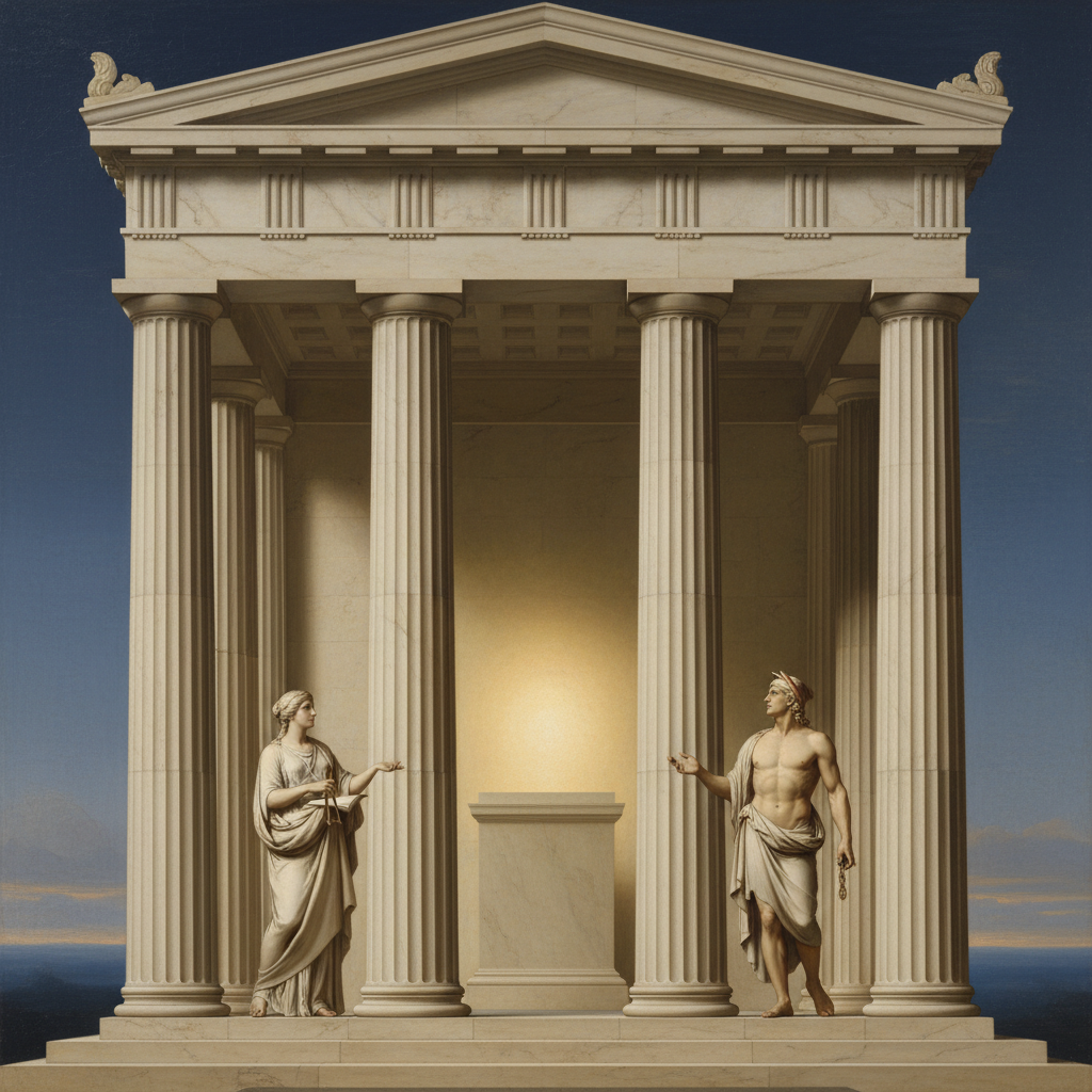 The Temple of Unbound Form: A Contemplation of Being by Friedrich Schiller