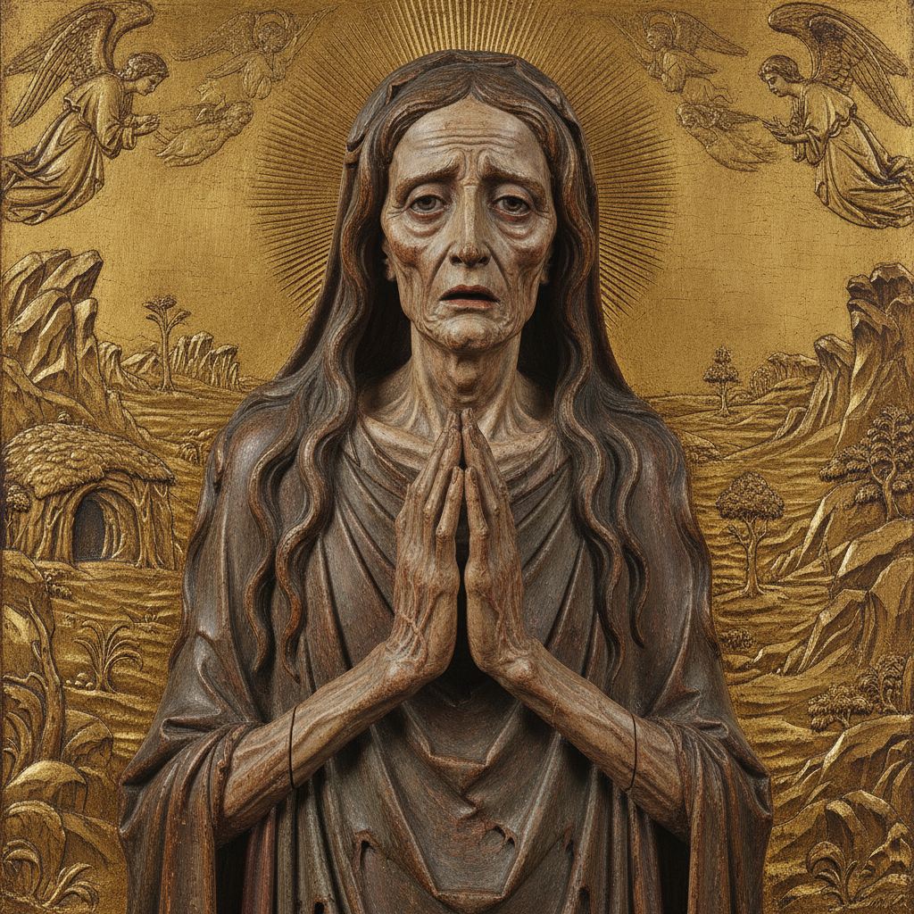 The Golden Penitence of Magdalene by Donatello