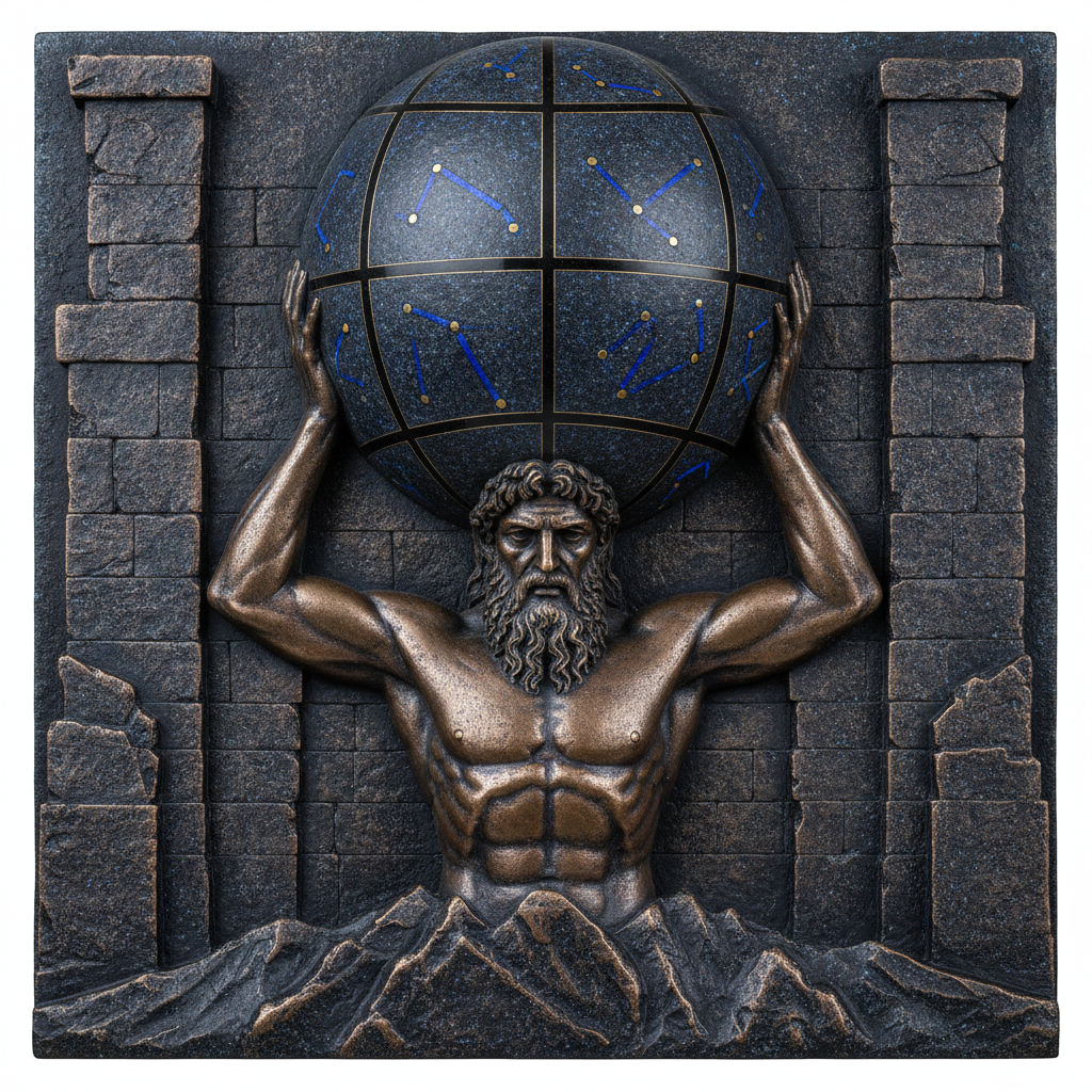 The Weight of the Unseen Sphere by Atlas