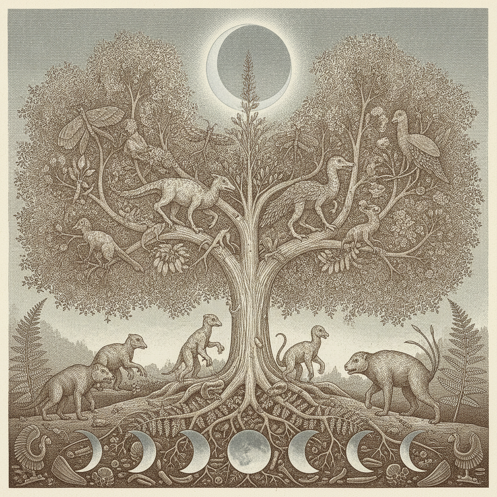 The Arboreal Descent of Untamed Strata by Charles Darwin