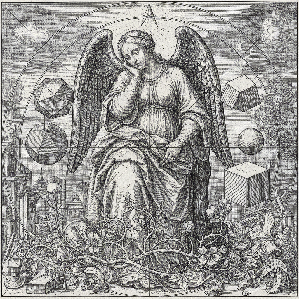 Melencolia and the Wild Briar by Albrecht Dürer