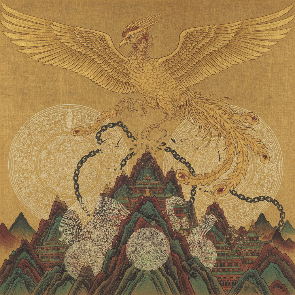 The Phoenix Decree of Emancipation by Wu Zetian