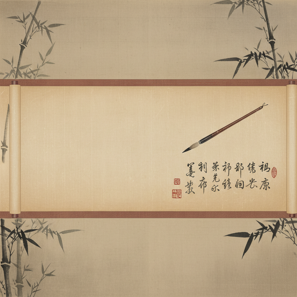 The Unfurling Scroll of Ages by Cai Lun