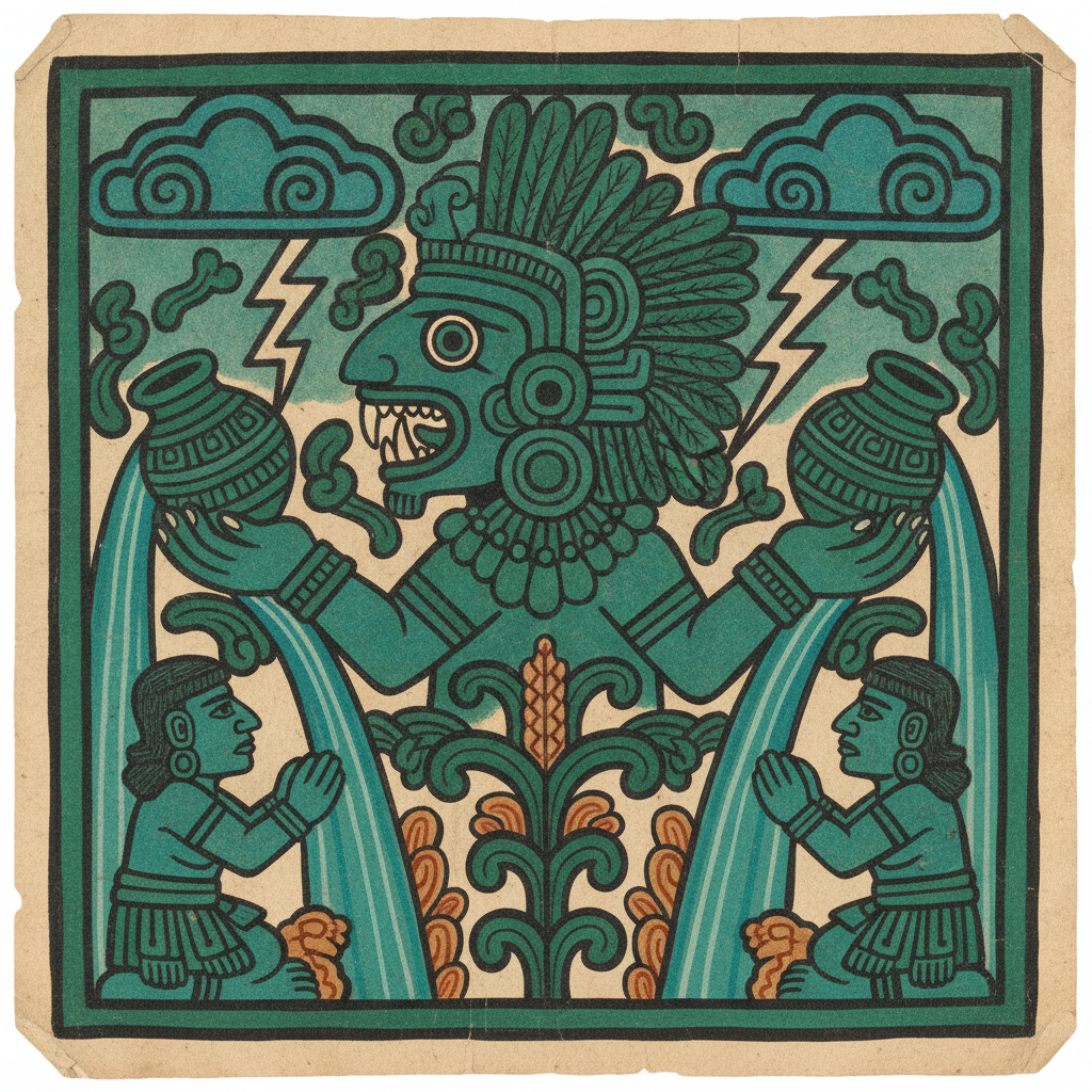 The Storm That Binds the Rivers by Tlaloc