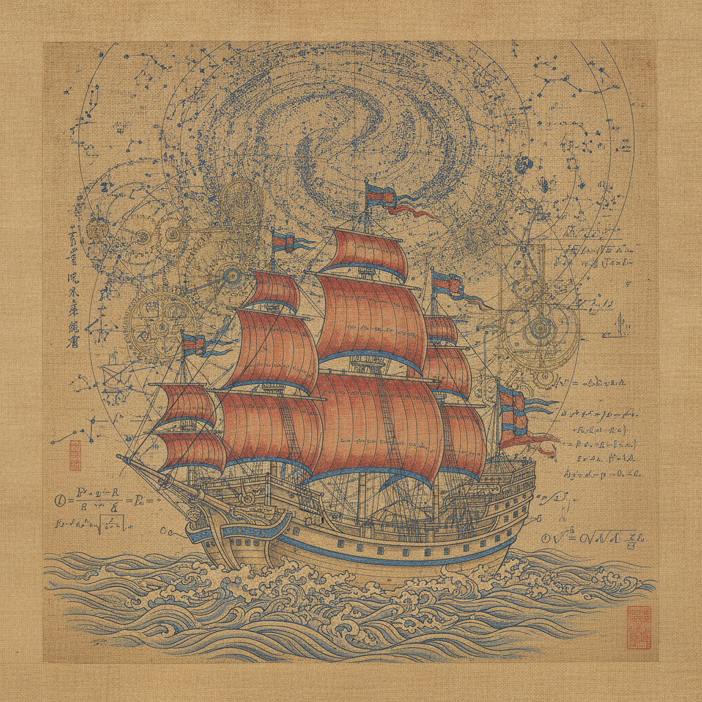 The Infinite Ledger of the Seven Seas by Zheng He