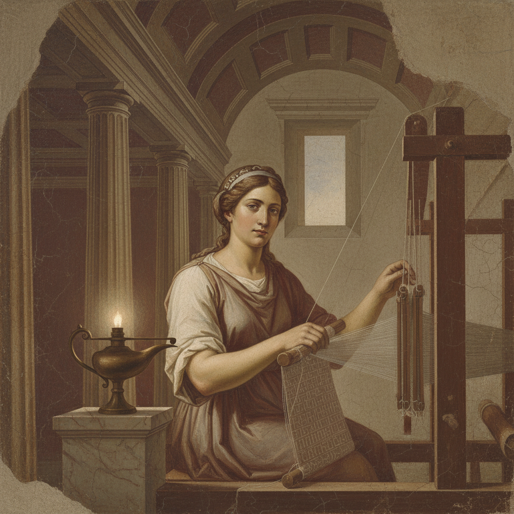 The Loom of Virtue: A Steady Flame by Marcus Aurelius