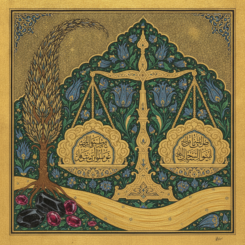The Scales of Al-Mizan by Suleiman the Magnificent