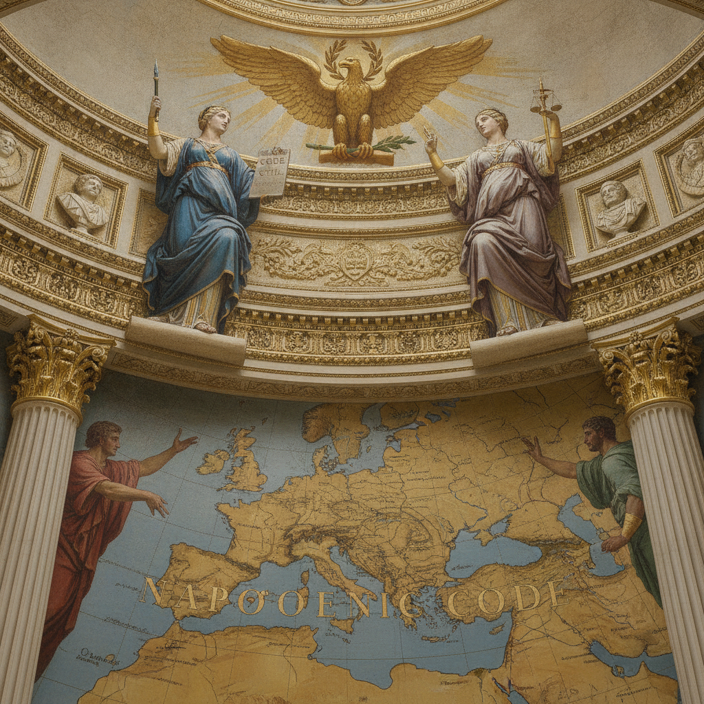 The Arch of Law: A Continent United by Napoleon Bonaparte