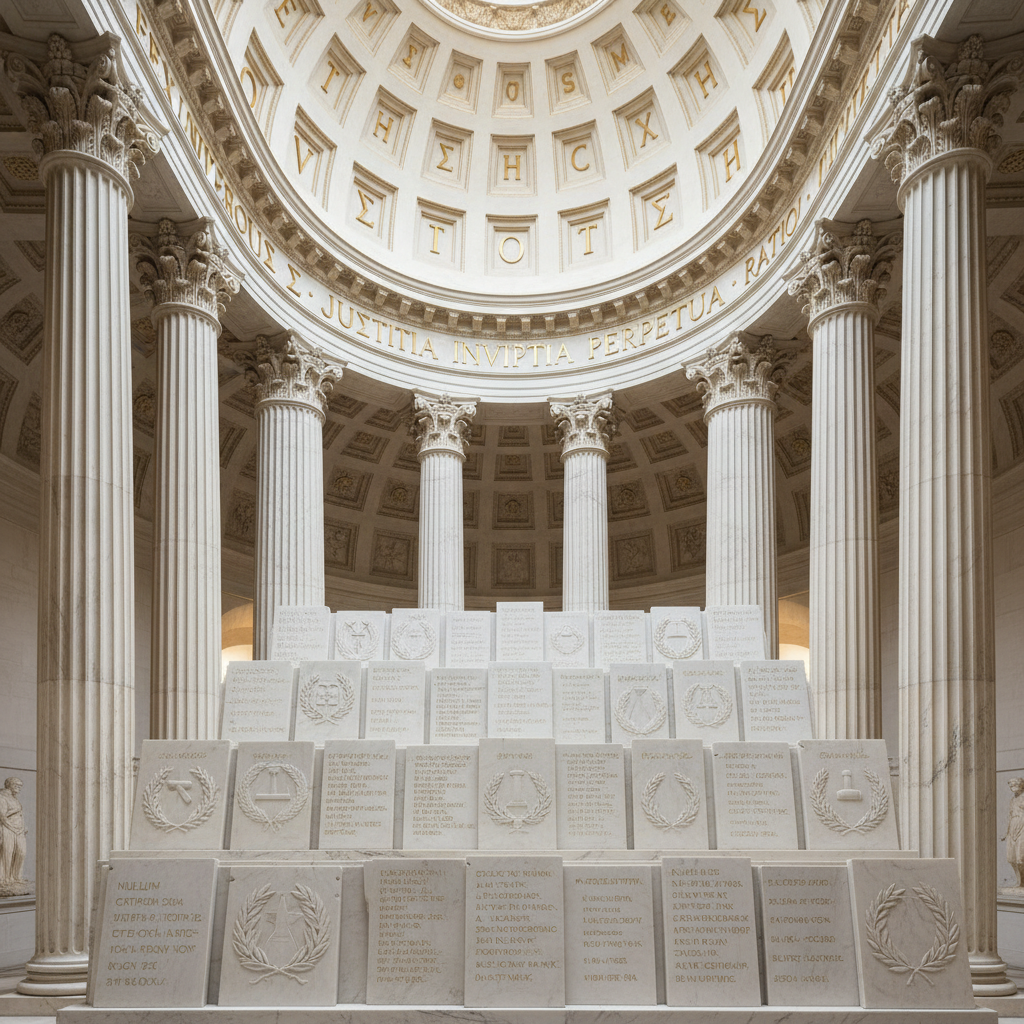 The Sanctuary of Immutable Law and Reason by Napoleon Bonaparte