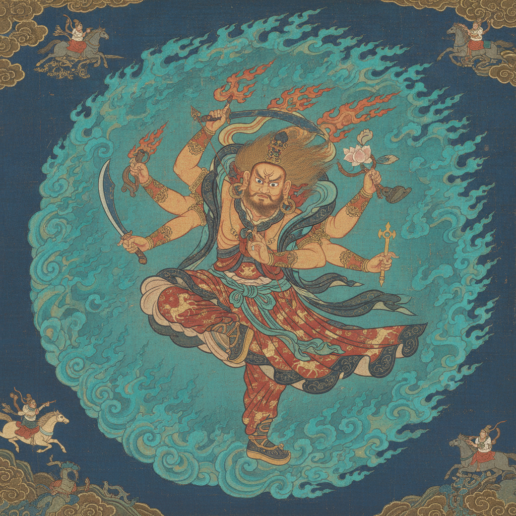 The Cosmic Dance of the Eternal Sky by Kublai Khan