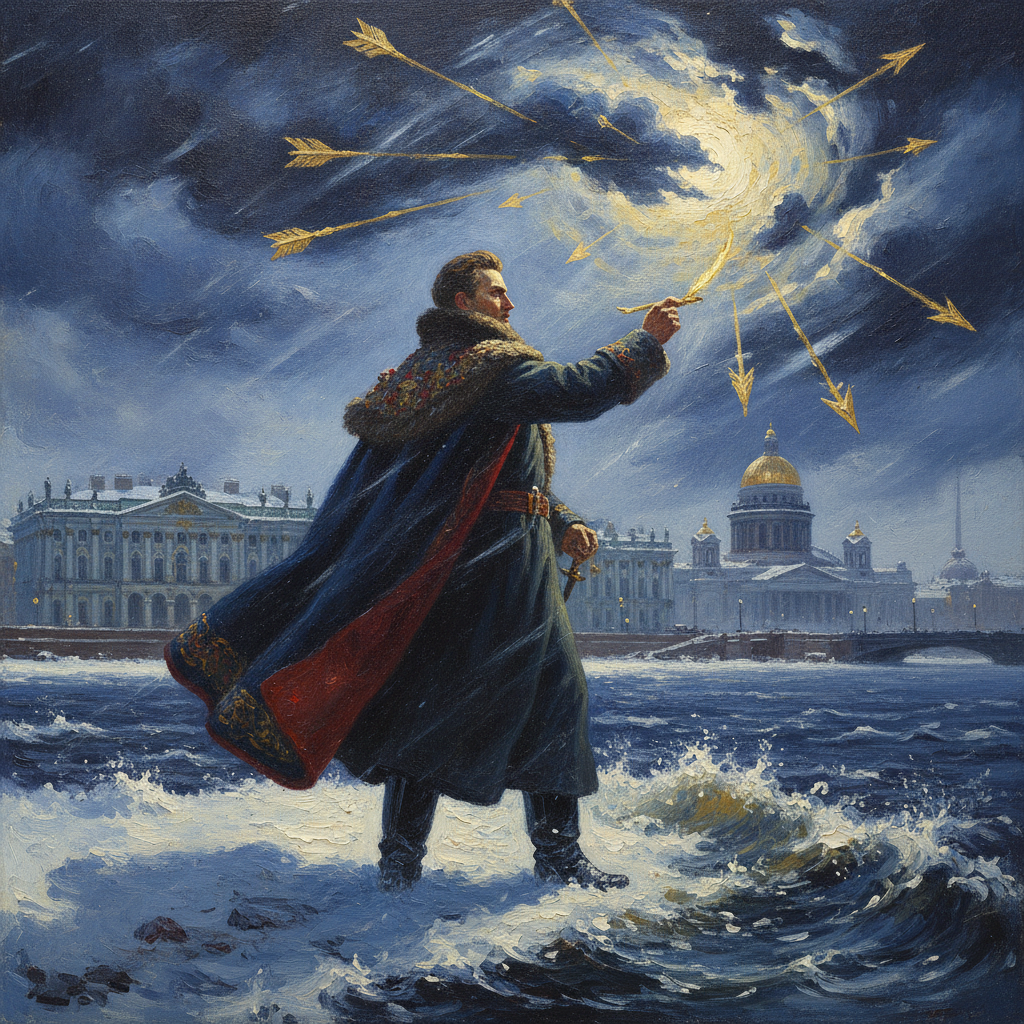 The Bronze Exiled Monarch by Alexander Pushkin