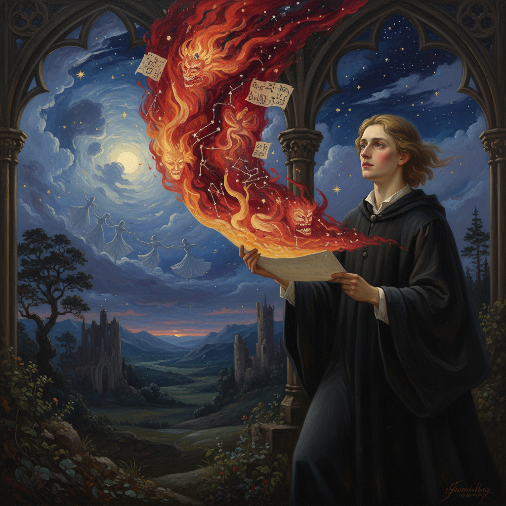 Himmelsfeuer der Seele: Konstellationen aus Flammen by Robert Schumann