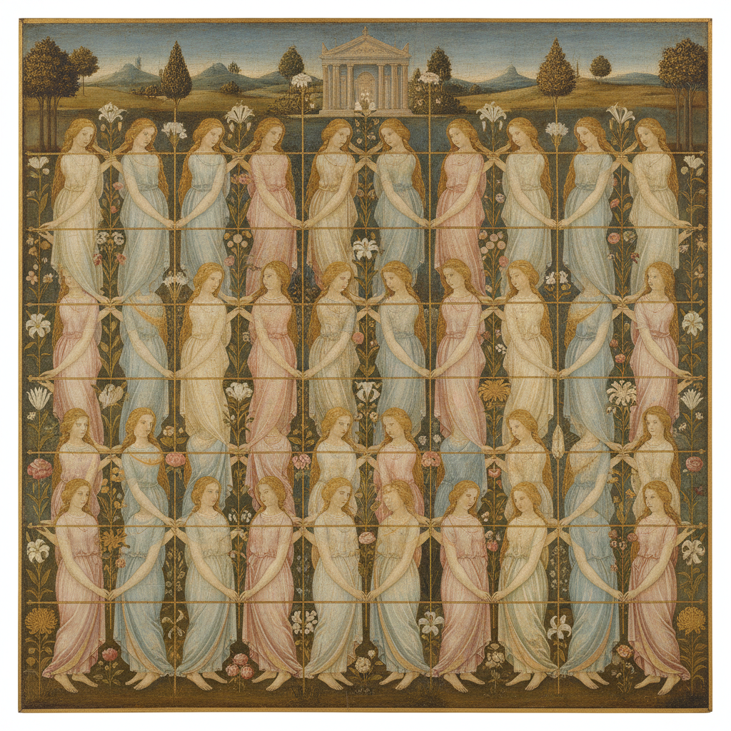 The Periodic Dance of the Elemental Nymphs