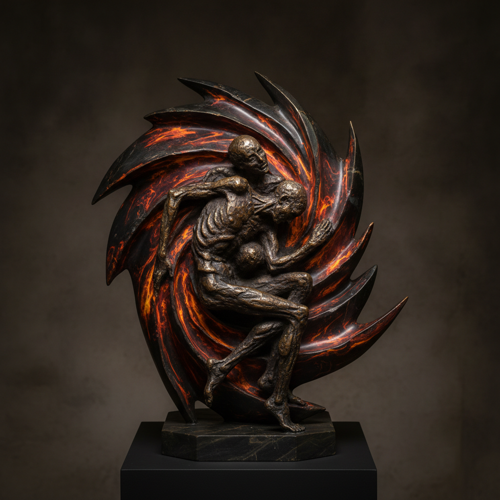 The Agony of the Awakening Flesh by Camille Claudel