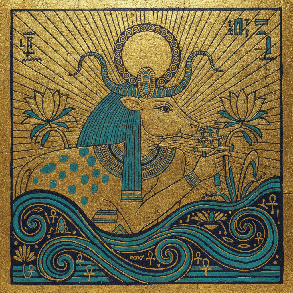 Symphony of the Turquoise Dawn by Hathor