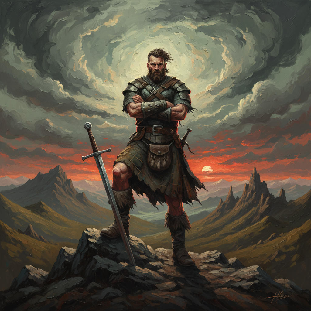 The Unbroken Cairn by William Wallace