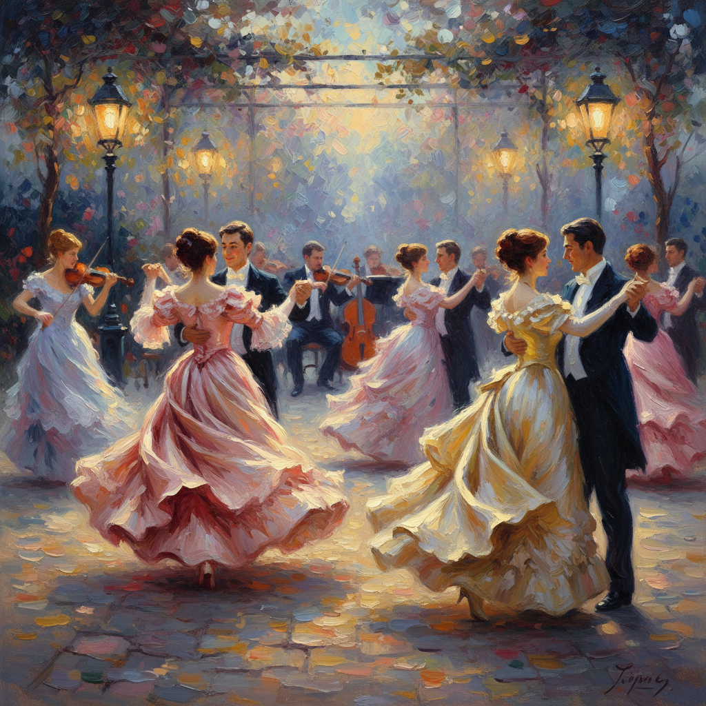 A Cadenza of Light and Laughter by Pierre-Auguste Renoir