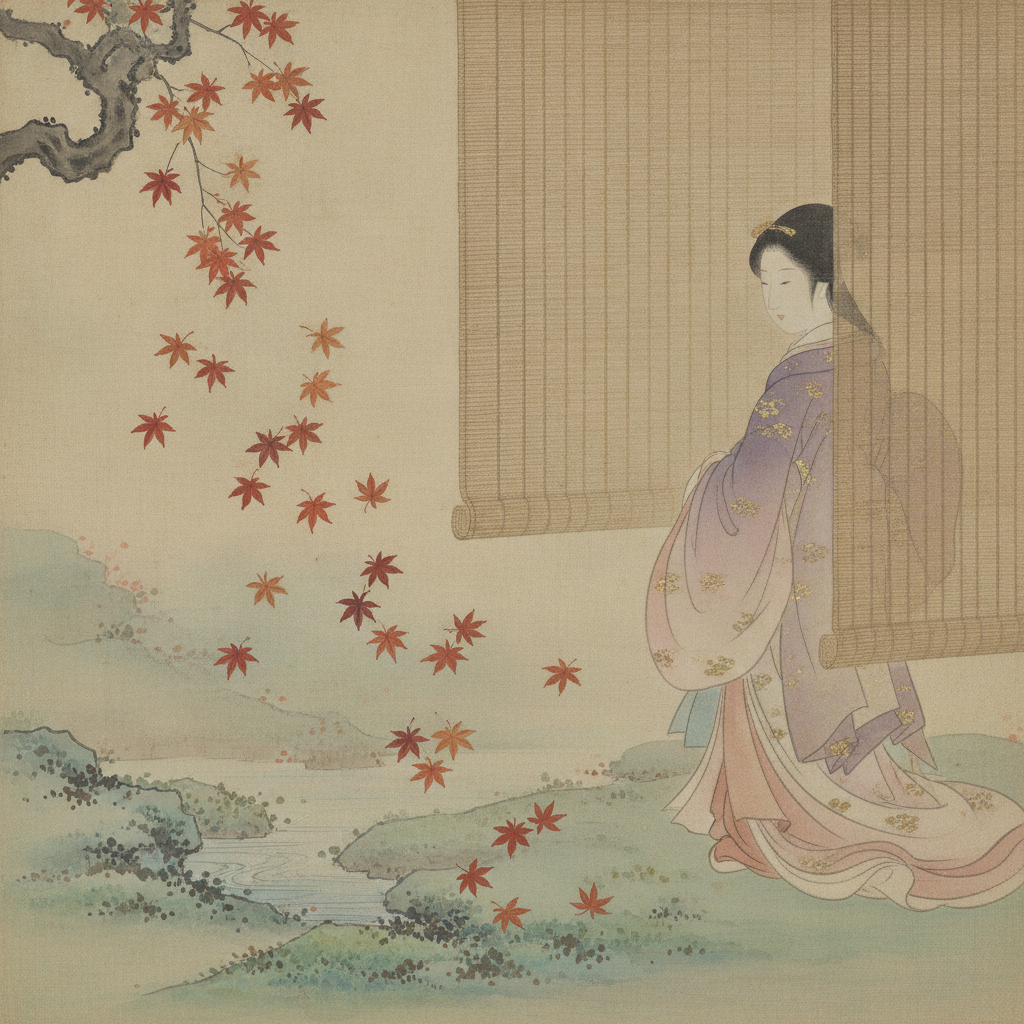 Echoes of Falling Maple by Murasaki Shikibu