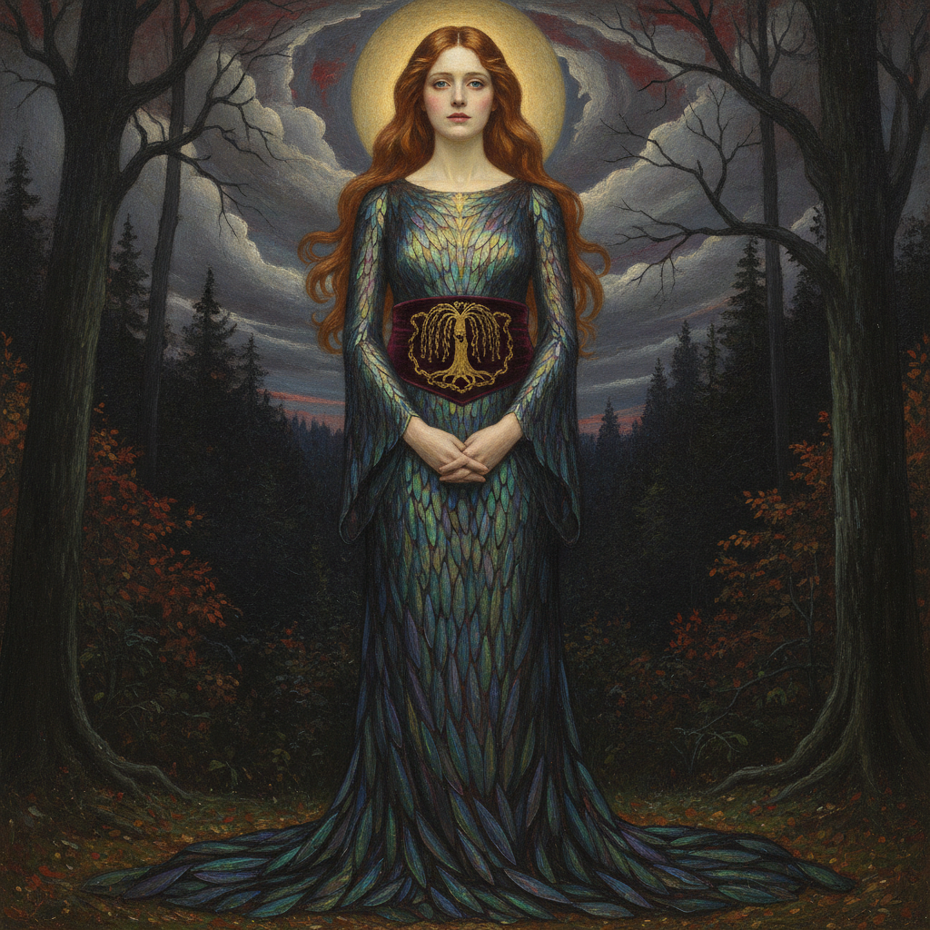 The Golden Halo of the Haunted Wood by Ellen Terry