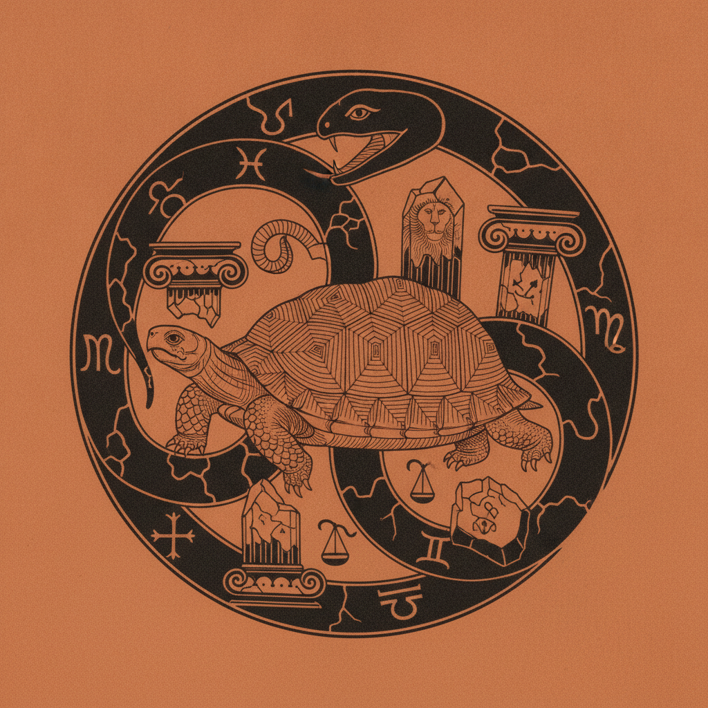 The Tortoise and the Infinite Gyre by Aesop