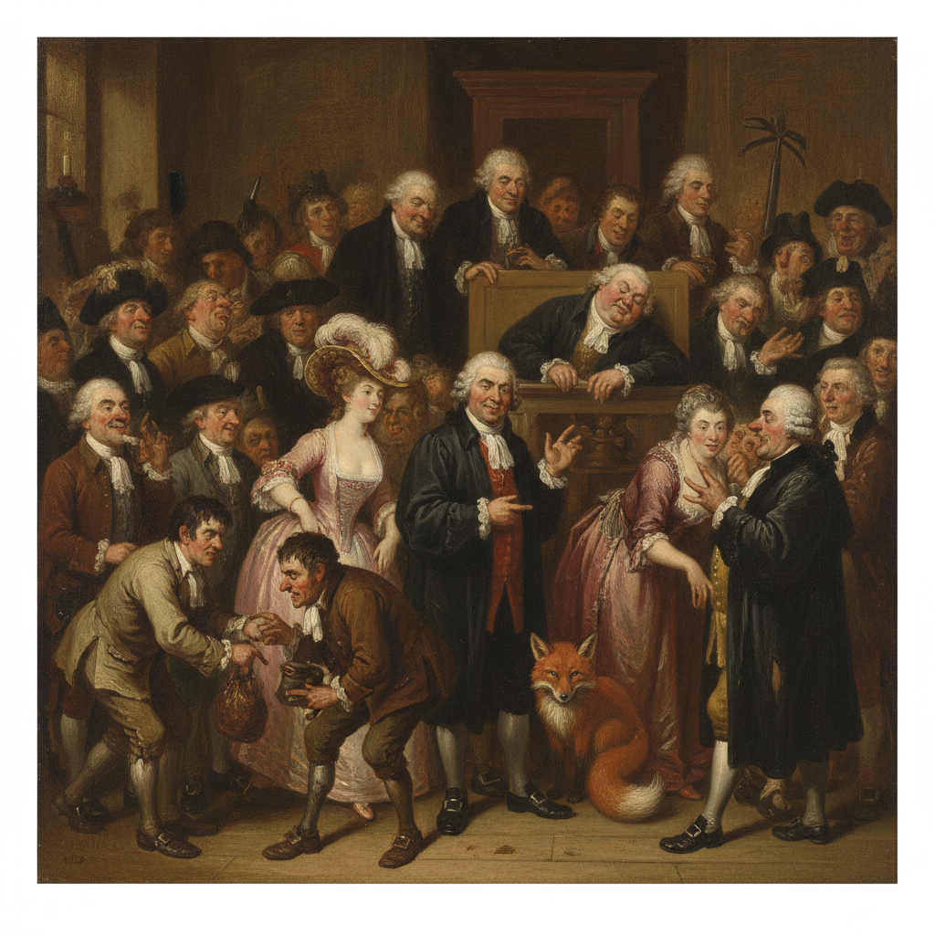 The Magistrate and the Peacock: A Comedy of Manners at Bow Street by Henry Fielding