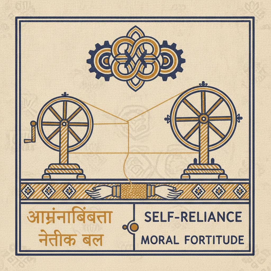 The Spinning Wheel of Sisterhood by Mahatma Gandhi